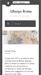 Mobile Screenshot of albergoroma-matera.it